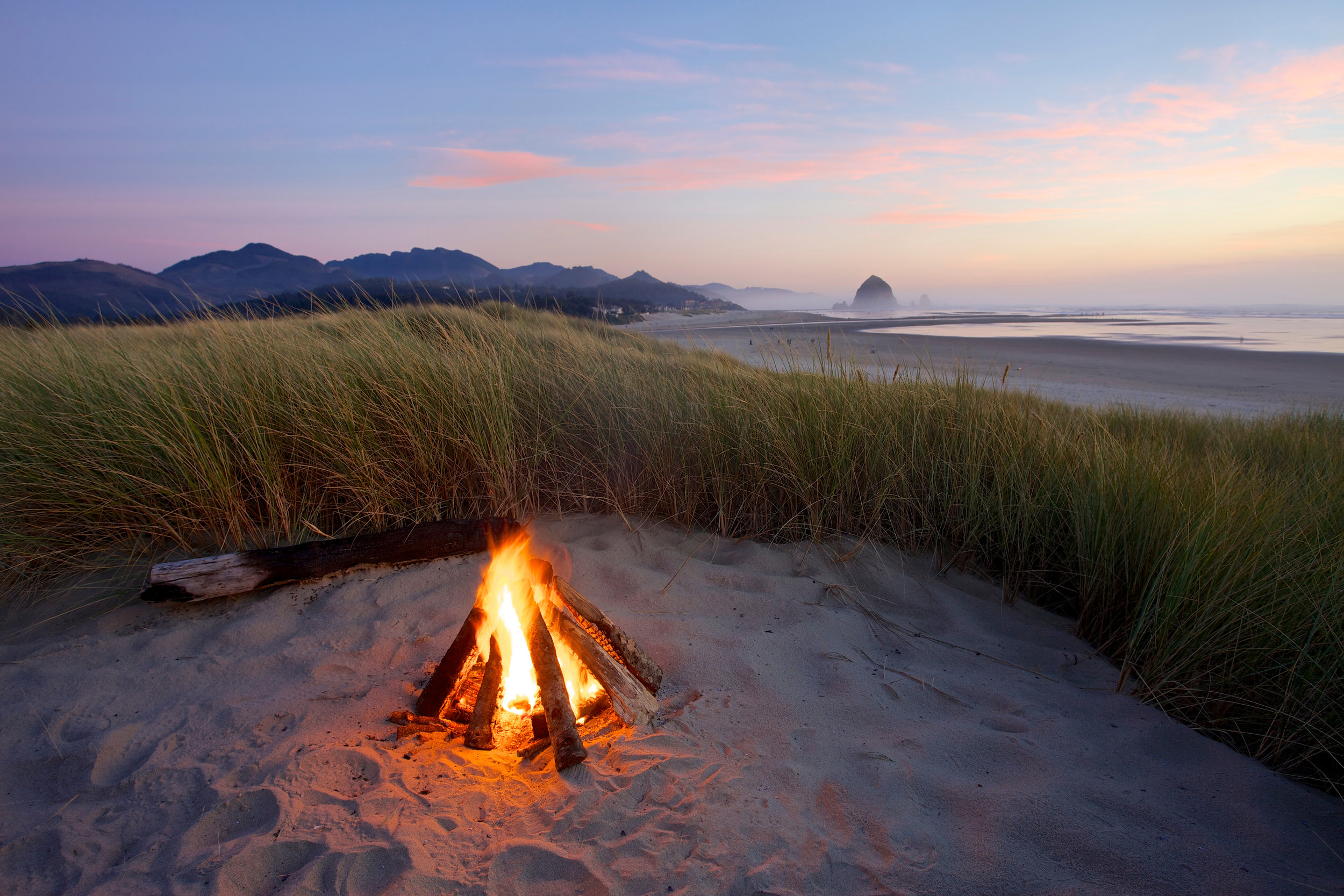 Beach Bonfire